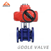 Electric Operated 3PCS Design Ceramic Lined Floating Ball Valve