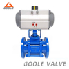 Pneumatic Actuated Three Pieces Ceramic Lined Floating Ball Valve