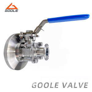 3PC Tank Bottom Sampling Ball Valve