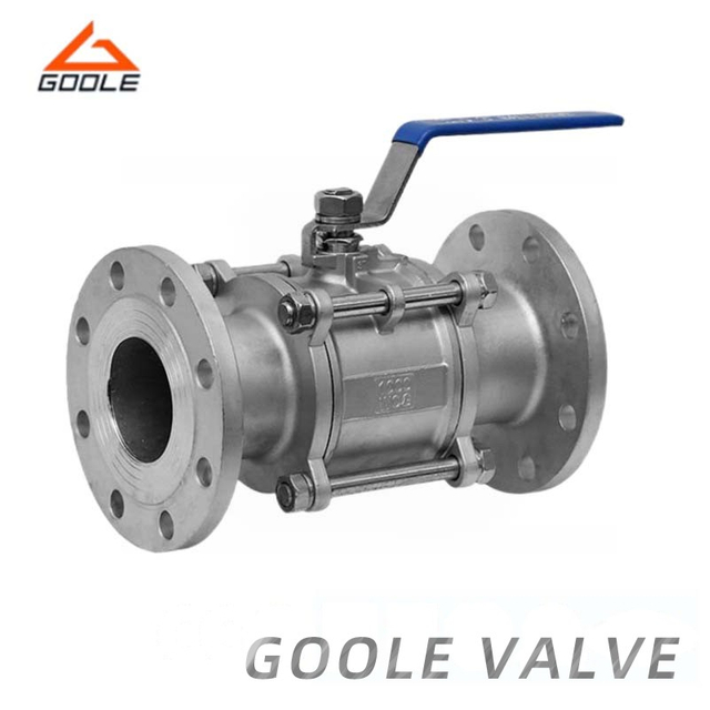 Three Piece Forged Steel Flanged Ball Valve