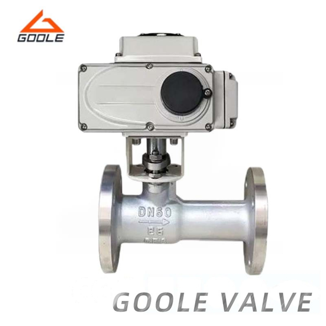 Electric Manual Operated Integrated Body High Temperature Ball Valve