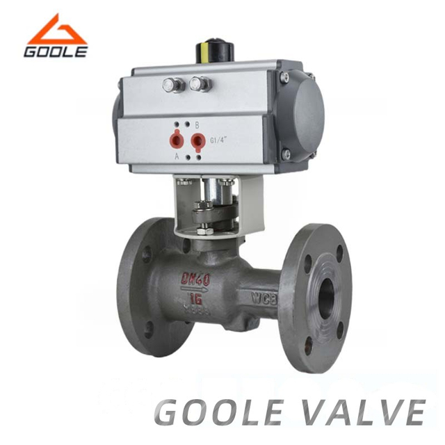 Pneumatic Actuated Integrated High Temperature Ball Valve