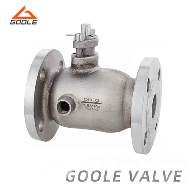1PC Integrated Body Steam Jacketed Flanged Floating Ball Valve