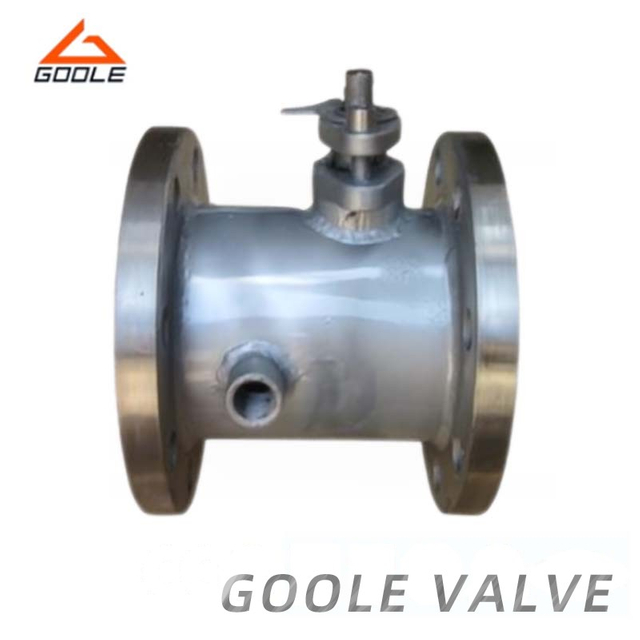 1 Piece Steam Thermal Insulation Jacketed Floating Ball Valve