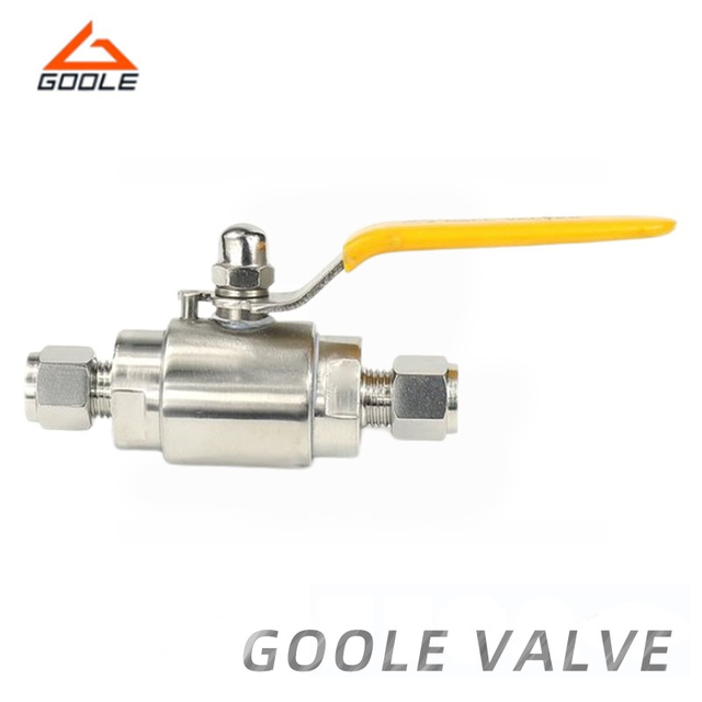 High Pressure Movable Joint External Thread Gas Source Ball Valve