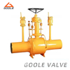 Reduced Port Discharging Type Underground Fully Welded Ball Valve