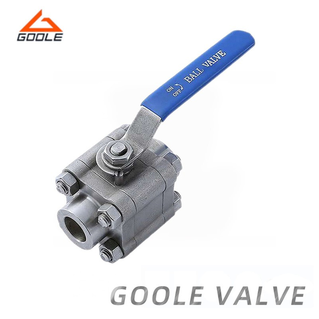  3PC Forged Steel Floating Ball Valve for Secure Flow Management