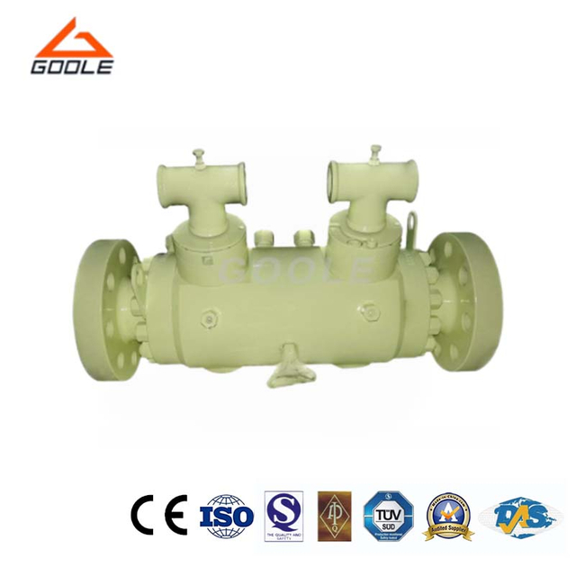 Double Block And Bleed Dbb Ball Valve