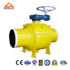 Gear Operated Actuated Reduced Bore Fully Welded Ball Valve