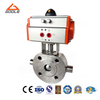 Pneumatic Forged Steel Short Type Jacketed Floating Ball Valve
