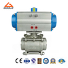 Pneumatic Actuated Forged Stainless Steel Threaded Ball Valve