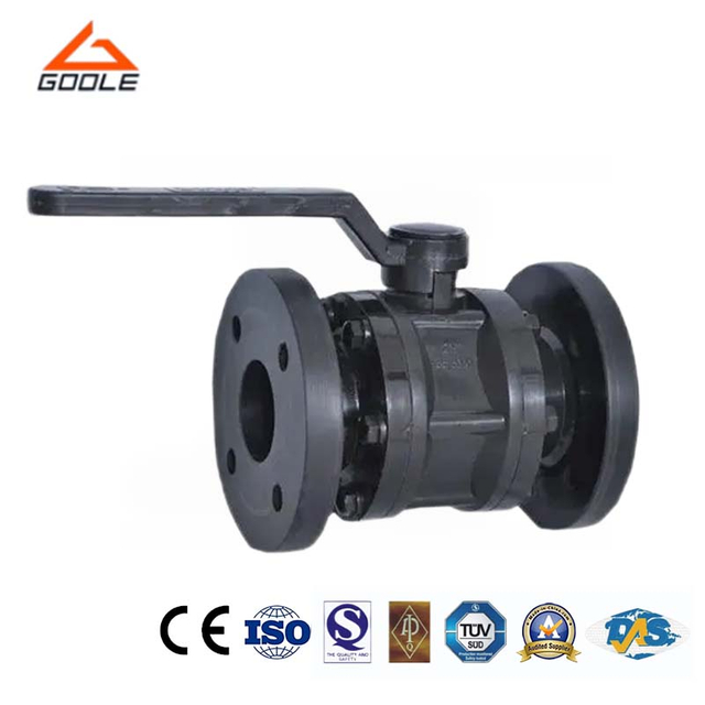 Flanged Manual Operated Ceramic Lined Floating Ball Valve