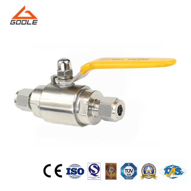 Stainless Steel Movable Joint External Threaded Gas Source Ball Valve