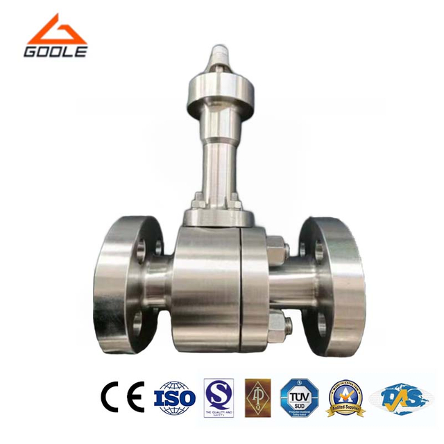 Forged Steel Cryogenic Metal Seated Floating Ball Valve