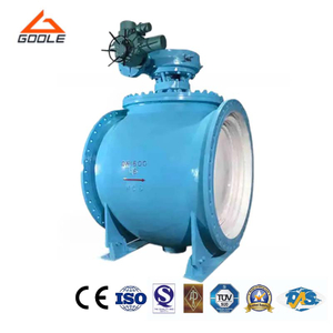 Electric Top Mounted Trunnion Ball Valve