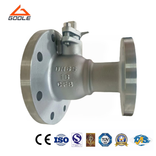 Stainless Steel Flanged Variable Diameter Discharge Ball Valve