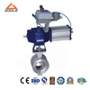 Pneumatic Actuated Forged Steel Flanged Trunnion Ball Valve/Pneumatic Control Ball Valve