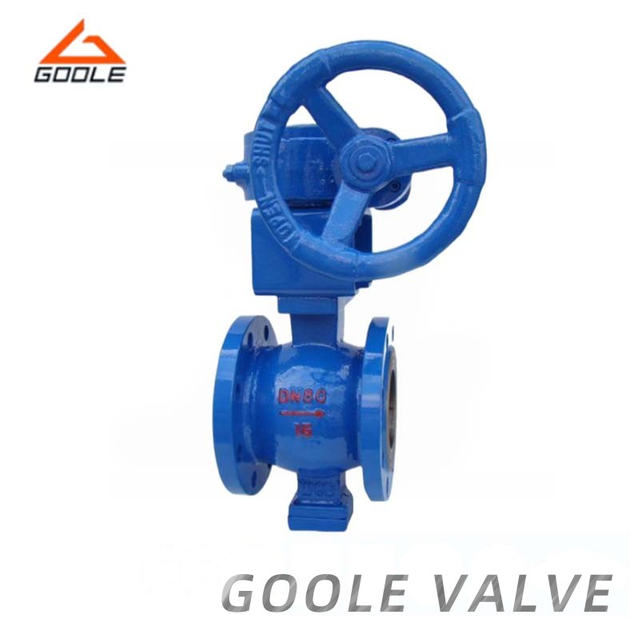 Wheel Operated /Gear Operated Top Entry Eccentric Half Ball Valve