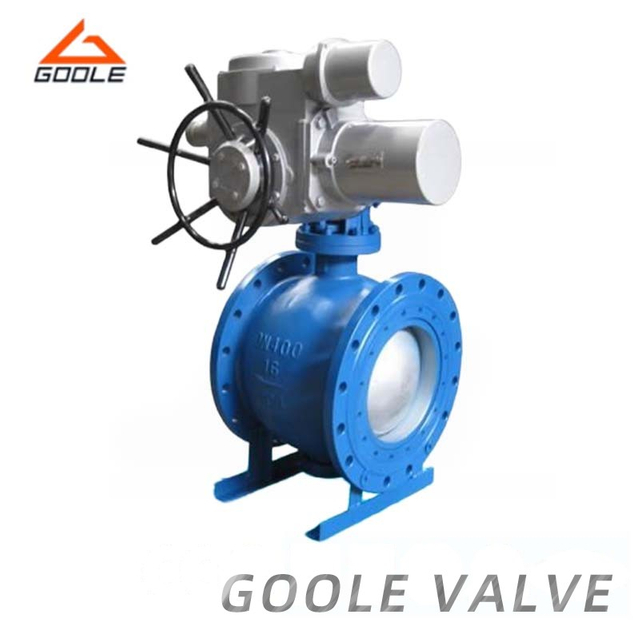 Electric Operated Top Mounted Eccentric Hemisphere Ball Valve