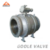 150lb 3 PCS Cast Steel Trunnion Ball Valve