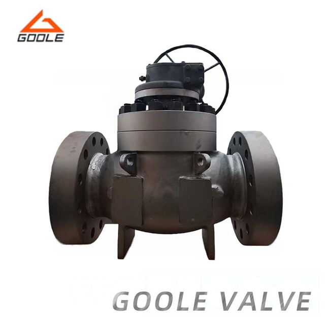 High Pressure Top Mounted Eccentric Hemisphere Ball Valve
