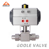 Pneumatic High Pressure Welded Ball Valve