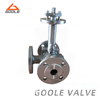 Extended Stem T Port Cryogenic Three Way Ball Valve
