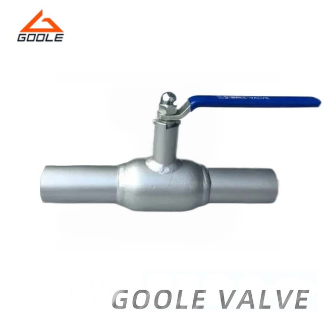 Full Port Discharging Type Fully Welded Ball Valve