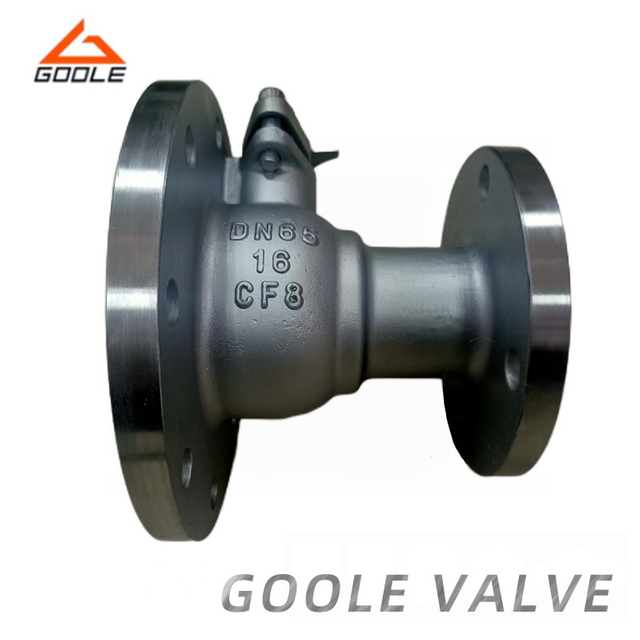 Stainless Steel Flanged Ends Variable Diameter Discharge Ball Valve