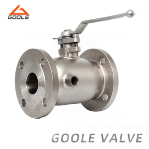 Lever Operated Full Jacketed Flanged Floating Ball Valve
