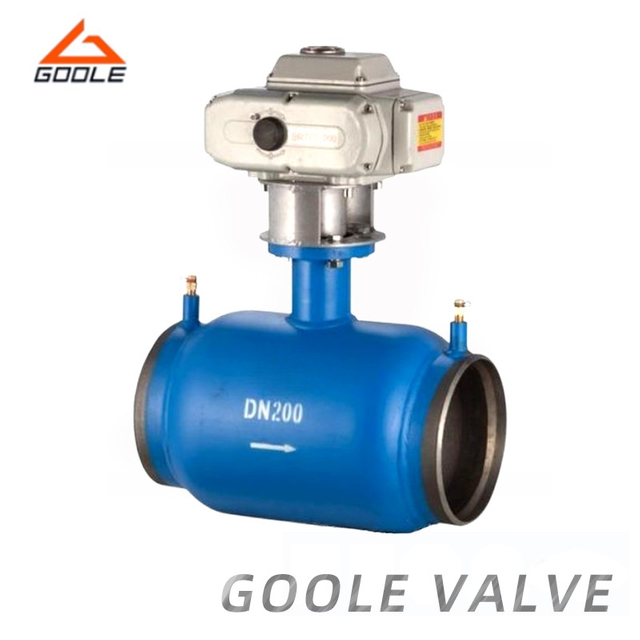 Electric Operated Fully Welded Ball Valve