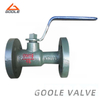 High Tempeature One Piece Integrated Floating Ball Valve