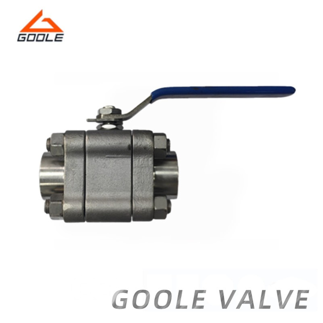 3PC Forged Steel Butt Welded Ball Valve