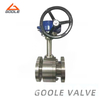 Gear Operated Forged Steel Butt Welded Floating Ball Valve with Extended Lever