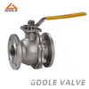  2PCS Split Body Flanged Ends Floating Ball Valve