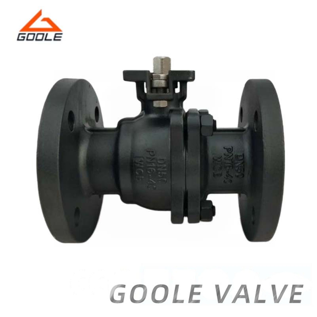Carbon Steel Flanged Split Body Floating Ball Valve