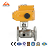 Electric 1PC Integrated Body Flanged Insulation Jacketed Ball Valve