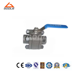 Three Piece Forged Steel Butt Welded Ball Valve