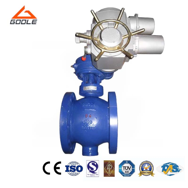 Forged Steel Electric Top Entry Trunnion Ball Valve