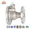Stainless Steel Flanged Ends Variable Diameter Tank Bottom Discharge Ball Valve