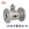 1 Piece Integrated Body Steam Jacketed Flanged Floating Ball Valve