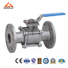 Three Piece Forged Steel Socket Weld Flanged Ball Valve