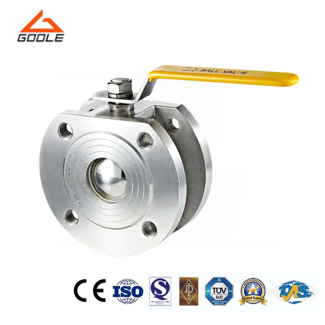 Manual Operated Wafer Type Ball Valve