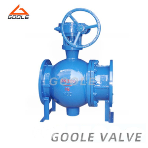 Full Bore Flange Eccentric Semi-Spherical Ball Valve