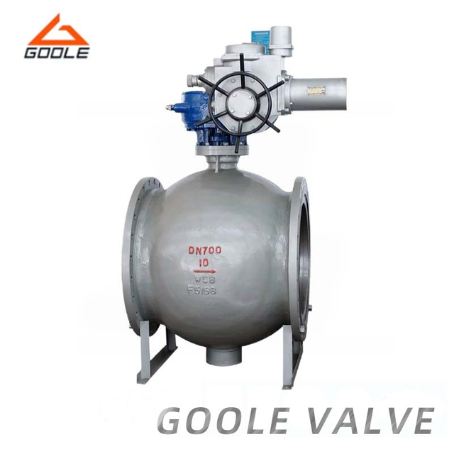Electric Top Entry Forged Trunnion Ball Valve