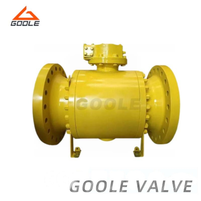 High Pressure Forged Metal Seated Trunnion Ball Valve for pipeline service