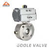 Pneumatic Short Type Jacketed Ball Valve