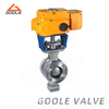 Electric Wafer Type V Port Ball Valve