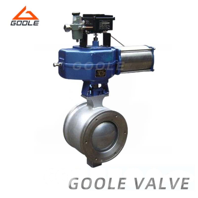 Pneumatic V Type/Segment Type Control Ball Valve