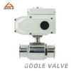 Electric Actuated Sanitary Quick Installation Ball Valve